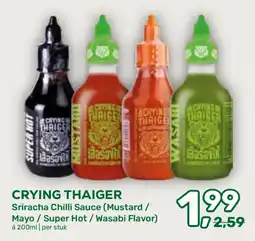 Amazing Oriëntal Crying thaiger Sriracha Chilli Sauce aanbieding