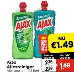 Vomar Voordeelmarkt Ajax Allesreiniger aanbieding