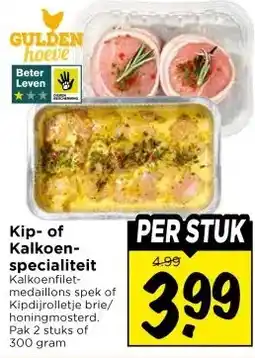 Vomar Voordeelmarkt Kip- of Kalkoen- specialiteit aanbieding