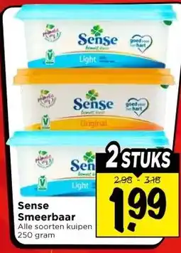 Vomar Voordeelmarkt Sense Smeerbaar aanbieding