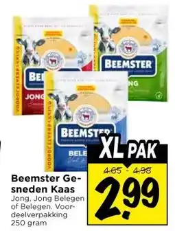 Vomar Voordeelmarkt Beemster Ge- sneden Kaas aanbieding