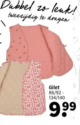 Wibra Gilet aanbieding