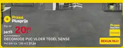 Praxis DECOMODE PVC VLOER TEGEL SENSE aanbieding