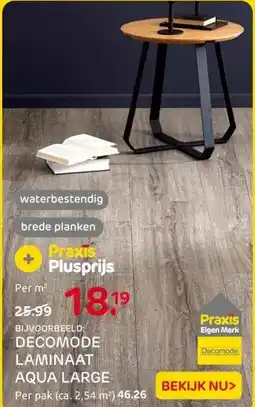 Praxis DECOMODE LAMINAAT AQUA LARGE aanbieding
