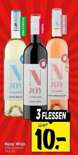 Vomar Voordeelmarkt Njoy Wijn aanbieding