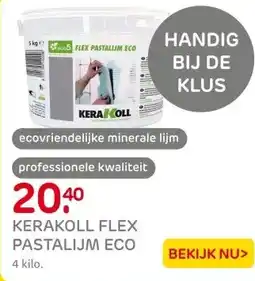 Praxis Flex pastalijm 4 kg aanbieding