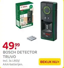 Praxis Bosch Laserafstandsmeter Truvo aanbieding