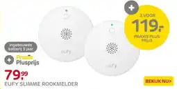 Praxis Eufy Rookmelder - E10 - Wit aanbieding