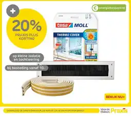 Praxis op kleine isolatie en tochtwering aanbieding