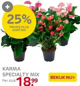 Praxis Karma Specialty Mix Planten aanbieding