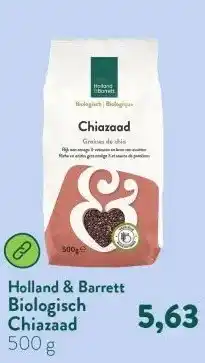 Holland & Barrett Biologisch Chiazaad aanbieding