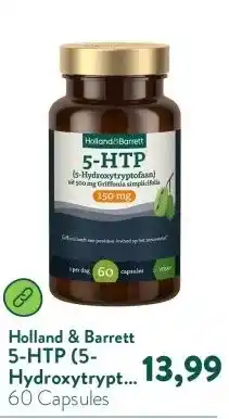 Holland & Barrett 5-HTP (5-Hydroxytryptofaan) 150mg Uit 500mg Griffonia Simplicifolia aanbieding
