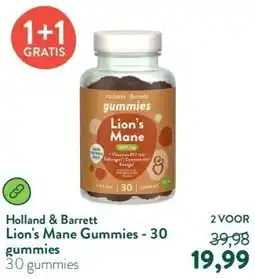 Holland & Barrett Lion's Mane Gummies - 30 gummies aanbieding