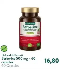 Holland & Barrett Berberine 500 mg – 60 capsules aanbieding
