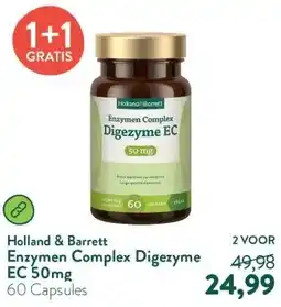 Holland & Barrett Enzymen Complex Digezyme EC 50mg aanbieding