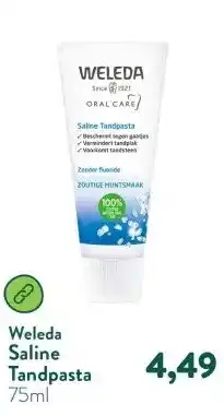 Holland & Barrett Saline Tandpasta aanbieding