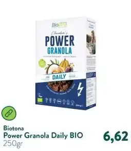 Holland & Barrett Power Granola Daily BIO aanbieding