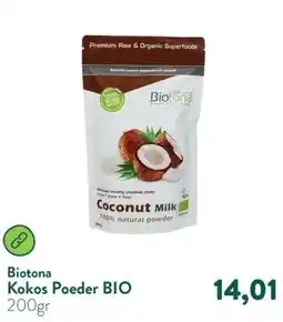 Holland & Barrett Kokos Poeder BIO aanbieding