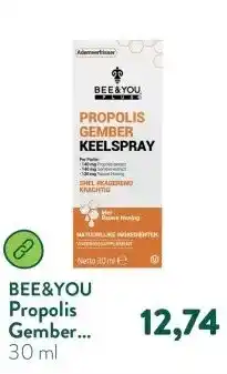 Holland & Barrett Propolis Gember Keelspray aanbieding