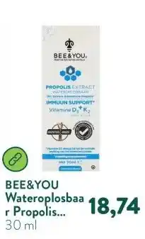 Holland & Barrett Wateroplosbaar Propolis Extract 15% Vitamine D3 + K2 aanbieding