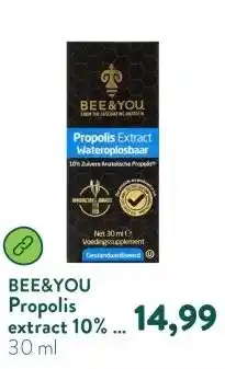 Holland & Barrett Propolis extract 10% in water oplosbaar aanbieding