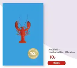 Bruna Het diner Limited edition 100e druk aanbieding