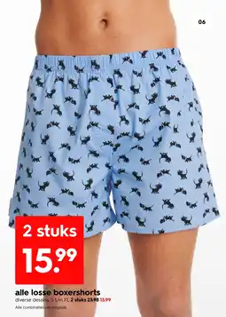 HEMA alle losse boxershorts aanbieding