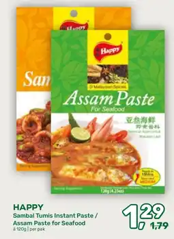 Amazing Oriëntal Happy Sambal Tumis Instant Paste / Assam Paste for Seafood aanbieding