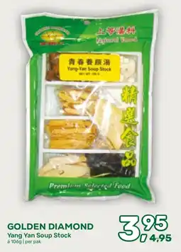 Amazing Oriëntal Golden diamond Yang Yan soup stock aanbieding