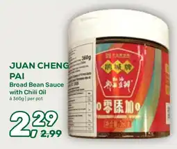 Amazing Oriëntal Juan cheng ραι Broad Bean Sauce with Chili Oil aanbieding