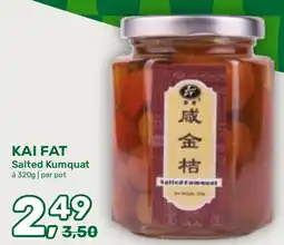 Amazing Oriëntal Kai fat Salted Kumquat aanbieding