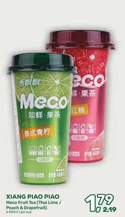 Amazing Oriëntal Xiang piao piao Meco Fruit Tea aanbieding