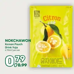 Amazing Oriëntal Nokchawon korean pouch Drink Yuja aanbieding