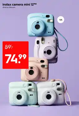 HEMA Instax camera mini 12 aanbieding