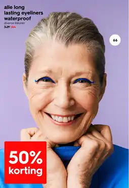 HEMA Alle long lasting eyeliners waterproof aanbieding