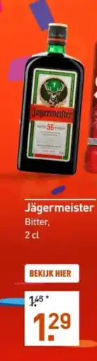 Gall & Gall Jagermeister aanbieding