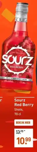 Gall & Gall Sourz red berry aanbieding
