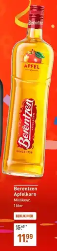 Gall & Gall Berentzen apfelkorn aanbieding