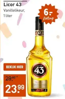 Gall & Gall Licor 43 aanbieding