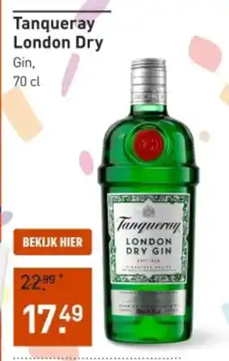 Gall & Gall Tanqueray london dry aanbieding