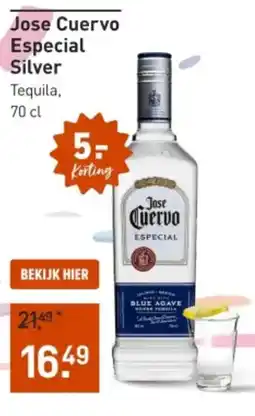 Gall & Gall Jose cuervo especial silver aanbieding