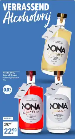 Gall & Gall Nona spritz june of ginger aanbieding