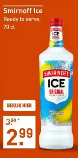 Gall & Gall Smirnoff ice aanbieding