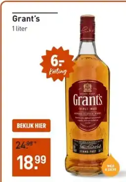 Gall & Gall Grant's aanbieding