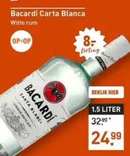 Gall & Gall Bacardi carta blanca aanbieding
