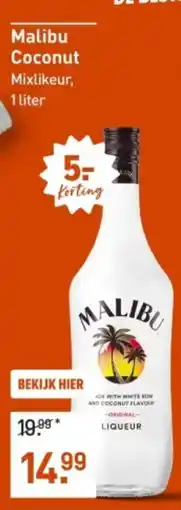 Gall & Gall Malibu coconut aanbieding