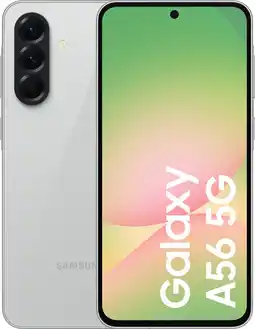 MediaMarkt SAMSUNG Galaxy A56 - 5G - 256 GB Grijs aanbieding