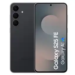 MediaMarkt SAMSUNG Galaxy S25 FE 5G - 128 GB Zwart aanbieding