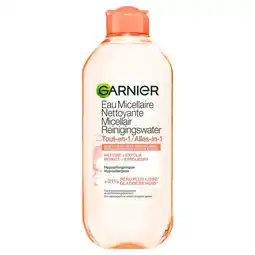 Trekpleister Garnier SkinActive Alles-in-1 Micellair Reinigingswater met Milde Peeling aanbieding