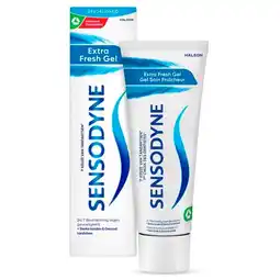 Trekpleister Sensodyne Extra Fresh Gel Tandpasta voor Gevoelige Tanden aanbieding